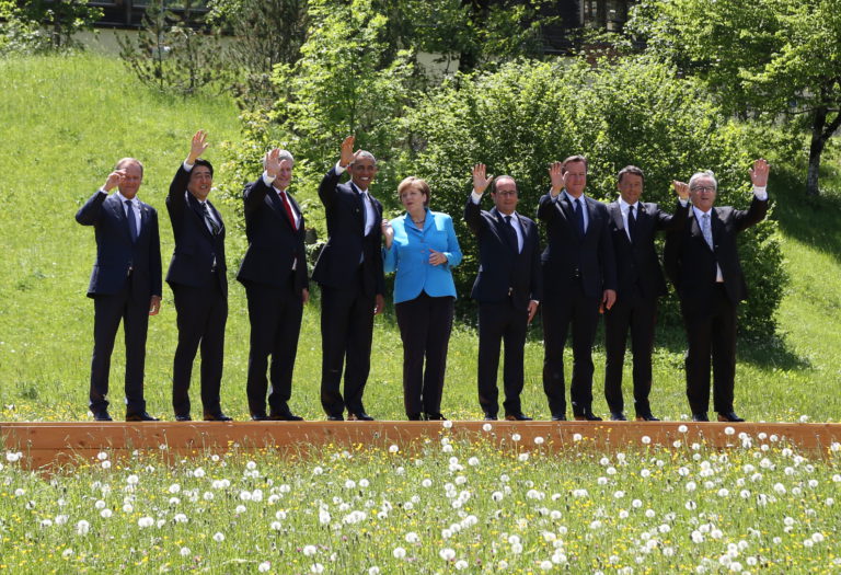 G7 Familienfoto
