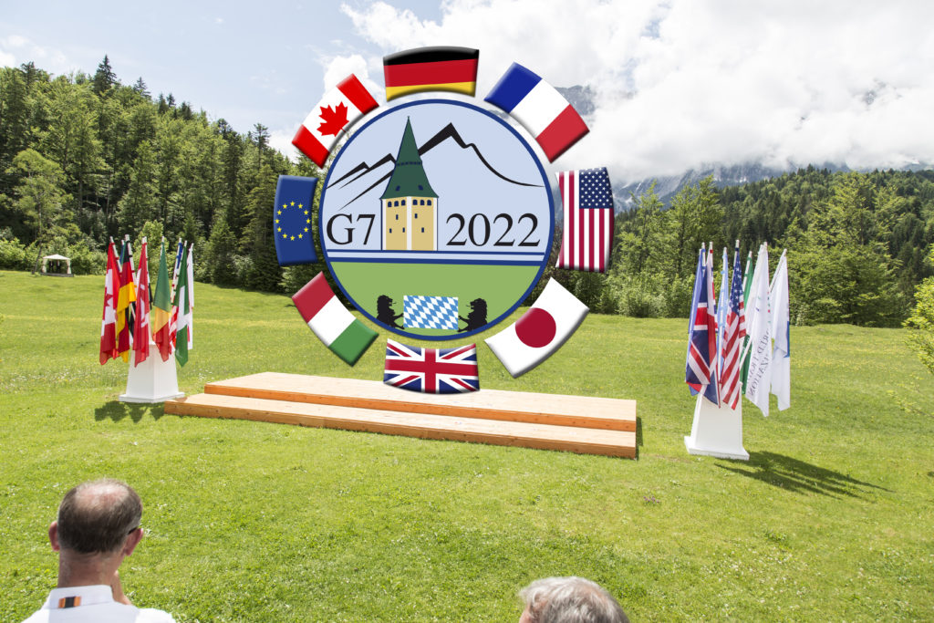 G7 2022 Tribüne Logo